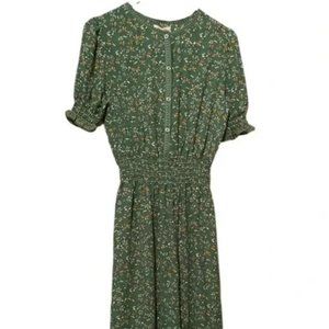 Max Studio Green floral maxi dress Size XS